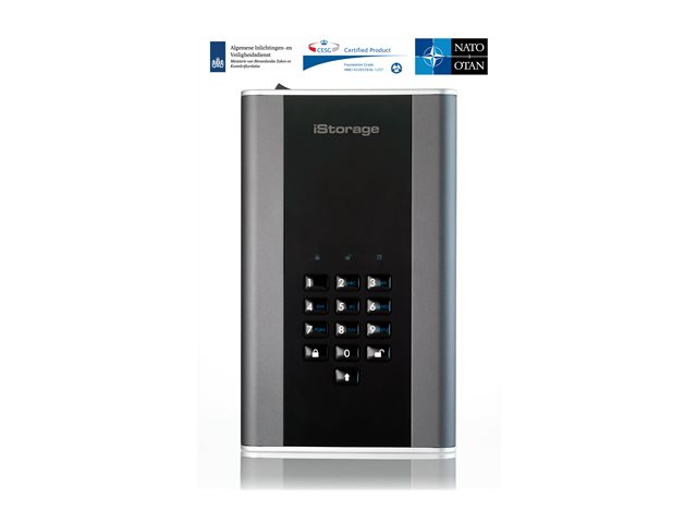 diskAshur DT2 256/8TB FIPS 1402 Graphite
