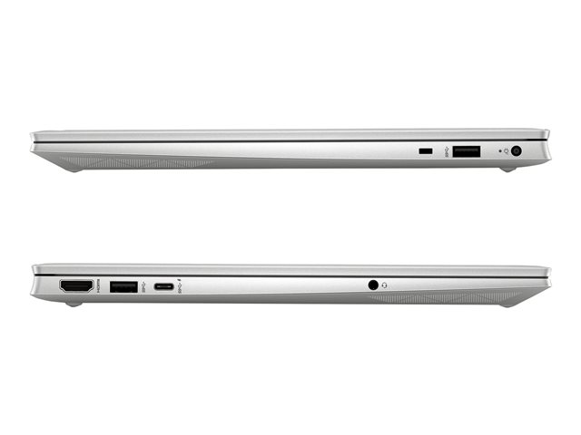 HP Pavilion Laptop 15-eg2023nb - Intel Core i5 1235U / 1.3 GHz - Win 11 Home - Iris Xe Graphics - 16 GB RAM - 512 GB SSD NVMe - 15.6\" IPS 1920 x 1080 (Full HD) - Wi-Fi 6 - natural silver (cover and base), natural silver aluminium keyboard frame - kbd: Belgium - with HP 2 years Onsite Hardware Support for Compaq and Pavilion Notebook with response within 3 days