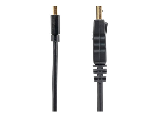 StarTech.com 10ft Mini DisplayPort to DisplayPort Cable - M/M - mDP to DP 1.2 Adapter Cable - Thunderbolt to DP w/ HBR2 Support (MDP2DPMM10) - DisplayPort cable - Mini DisplayPort (M) to DisplayPort (M) - 3 m - for P/N: CDP2MDPEC, CDP2MDPFC, CDPVDHDMDP2G, CDPVDHDMDPRG, CDPVDHDMDPSG, CDPVDHMDPDP