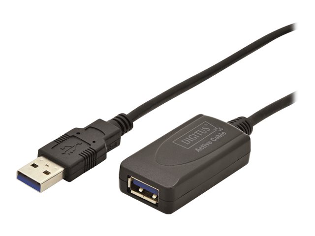 USB 3.0 REPEATER CABLE A/M - A/F AWG28