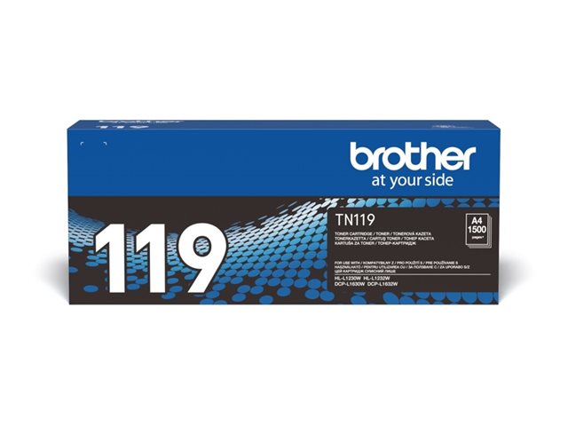 Brother TN119 - Black - original - toner cartridge - for Brother HL-L1232W