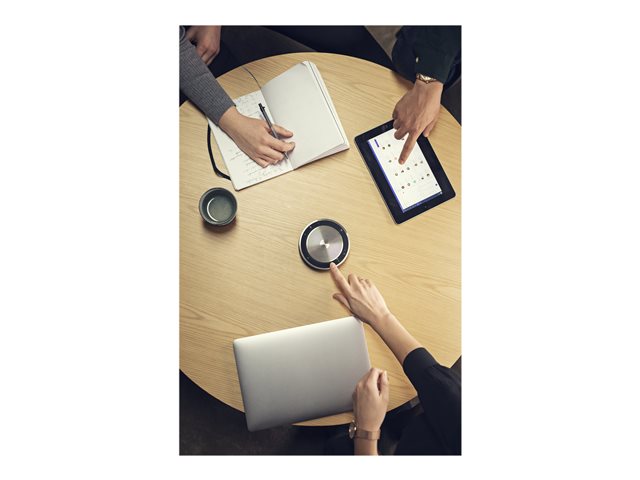 EPOS EXPAND SP 30T - Smart speakerphone - Bluetooth - wireless, wired - USB-C, USB-A via Bluetooth adapter - black, silver - Certified for Microsoft Teams