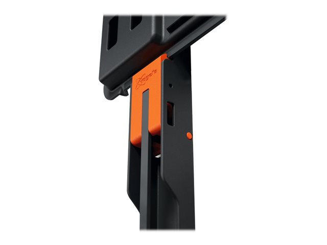 Vogel's Comfort TVM 3215 - Mounting kit (bracket, interface display strips, cover) - for flat panel - aluminium - black - screen size: 19\"-43\" - wall-mountable
