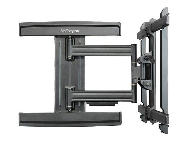 StarTech.com TV Wall Mount for up to 80 inch (110lb) VESA Mount Displays, Low Profile Full Motion Universal TV Wall Mount Bracket, Heavy Duty Adjustable Tilt/Swivel Articulating Arm - Cable Management - Bracket - full-motion adjustable arm - for TV - steel - screen size: 37\"-80\" - mounting interface: VESA - wall-mountable