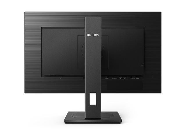 Philips B Line 242B1G - LED monitor - 24\" - 1920 x 1080 Full HD (1080p) @ 75 Hz - IPS - 250 cd/m² - 1000:1 - 4 ms - HDMI, DVI-D, VGA, DisplayPort - speakers - black texture