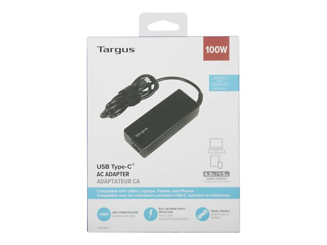Targus USB-C 100W PD Charger