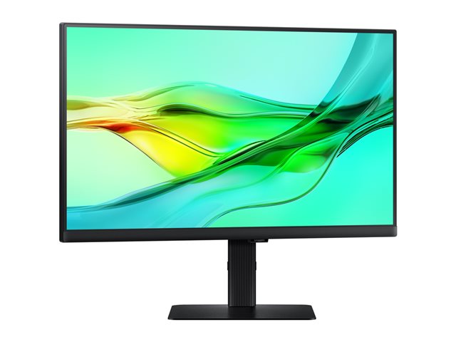 Samsung ViewFinity S6 S24D600UAU - S60UD Series - LED monitor - USB - 24\" - 2560 x 1440 QHD @ 100 Hz - IPS - 350 cd/m² - 1000:1 - HDR10 - 5 ms - HDMI, DisplayPort - black