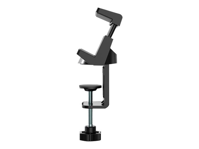 StarTech.com Power Strip Desk Mount - Clamp-on Power Strip Holder - Adjustable - Desk / Table Clamp for Power Strip (PWRSTRPCLMP) - Power strip mounting clamp - desk mountable - black