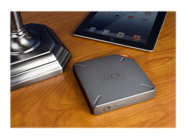 LaCie Fuel - Network drive - 1 TB - HDD 1 TB x 1 - USB 3.0 / 802.11b/g/n