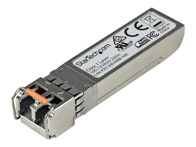 StarTech.com Juniper SFPP-10GE-LRM Compatible SFP+ Module, 10GBASE-LRM, 10GbE Multimode Fiber MMF Optic Transceiver, 10GE Gigabit Ethernet SFP+, LC Connector, 200m, 1310nm, DDM, 10Gbps - Lifetime Warranty (SFPP10GELRMS) - SFP+ transceiver module (equivalent to: Juniper SFPP-10GE-LRM) - 10 GigE - 10GBase-LRM - LC multi-mode - up to 2 km - 1310 nm