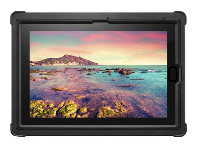 Lenovo Rugged Case - Protective case for tablet - rugged - thermoplastic elastomer (TPE), medical grade polycarbonate - black - for Tablet 10 20L3, 20L4