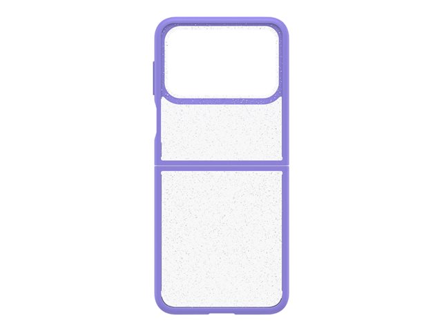 OtterBox Thin Flex Series - Back cover for mobile phone - antimicrobial - synthetic rubber, polycarbonate - sparkle purplexing