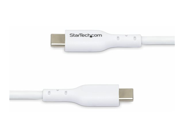 2m 6.6ft White USB-C Cable 2 Pack