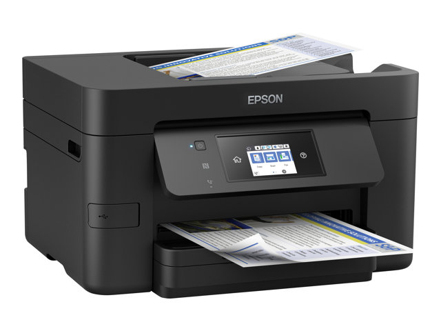 Epson WorkForce Pro WF-3725DWF - Multifunction printer - colour - ink-jet - A4 (210 x 297 mm) (original) - A4/Legal (media) - up to 20 ppm (printing) - 250 sheets - 33.6 Kbps - USB 2.0, LAN, Wi-Fi(n), USB host, NFC