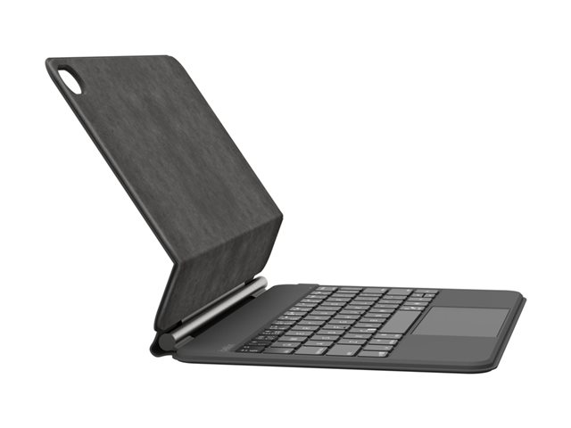 Belkin Connect Pro - Keyboard and folio case (protective case) - with magnetic stand - with trackpad - backlit - wireless - Bluetooth