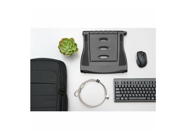 Kensington SmartFit Easy Riser - Notebook cooling pad - 17\" - black