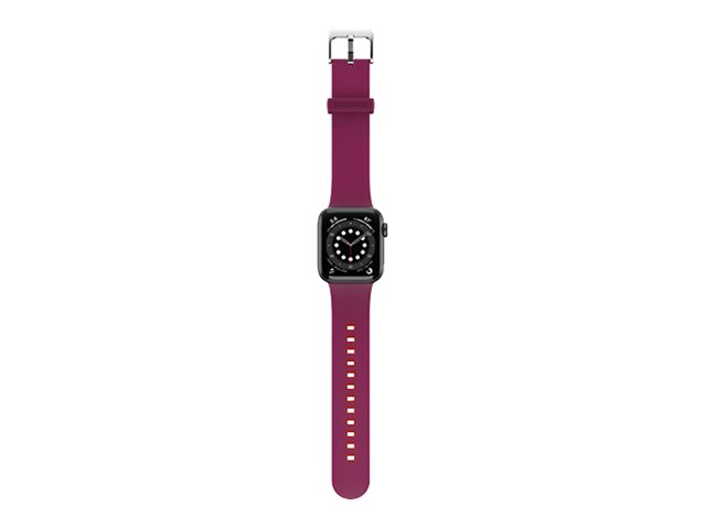 OtterBox - Band for smart watch - Pulse Check (dark pink/red) - for Apple Watch Hermès Series 7, Hermès Series 9, Nike Series 7, Series 10, Series 8, Series 9