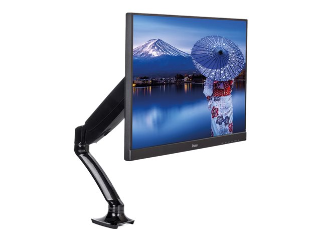 Iiyama DS3001C-B1 - Mounting kit - adjustable arm - for Monitor - black - screen size: 10\"-27\" - desk-mountable - for ProLite E2783QSU-B1, XU2495WSU-B1