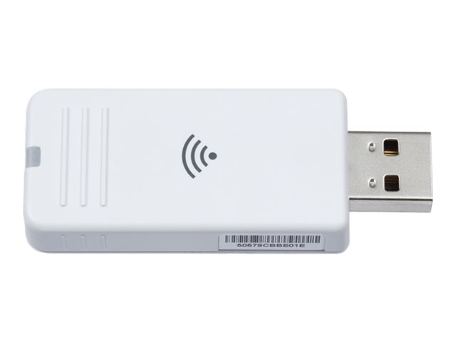 Epson ELPAP11 - Network media streaming adapter - USB - Wi-Fi - for Epson EB-L770, PU1006, PU1007, PU2010, PU2120, PU2220, MeetingMate EB-1480, PowerLite X06