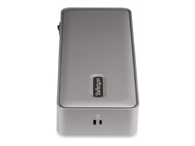 StarTech.com Dual-Laptop USB-C KVM Docking Station, Dual Monitor 4K 60Hz DisplayPort Dock, 5-Port USB Hub, GbE, 90W/45W Power Delivery to Two Laptops, Windows/Mac, 2-Host KVM Dock - Docking station - USB-C 3.2 Gen 2 - 2 x DP - 1GbE - TAA Compliant