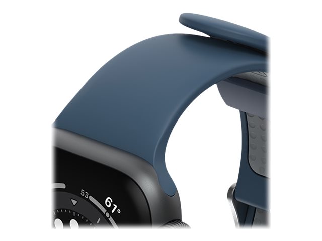 OtterBox - Band for smart watch - Finest Hour (dark blue/grey) - for Apple Watch Hermès Series 7, Hermès Series 9, Nike Series 7, Series 10, Series 8, Series 9