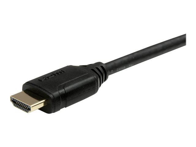 StarTech.com StarTech.com Premium Certified High Speed HDMI 2.0 Cable with Ethernet - 10ft 3m - Ultra HD 4K 60Hz - 10 feet HDMI Male to Male Cord - 30AWG (HDMM3MP) - HDMI cable with Ethernet - HDMI male to HDMI male - 3 m - black - for P/N: EXTEND-HDMI-4K40C6P1, KITBXAVHDPEU, KITBXAVHDPUK, KITBXDOCKPEU, KITBXDOCKPUK