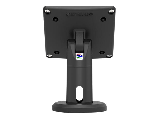 Compulocks VESA Tilting Kiosk Stand 4\" with Cable Management - Stand - for tablet - black - mounting interface: 100 x 100 mm - pole mount