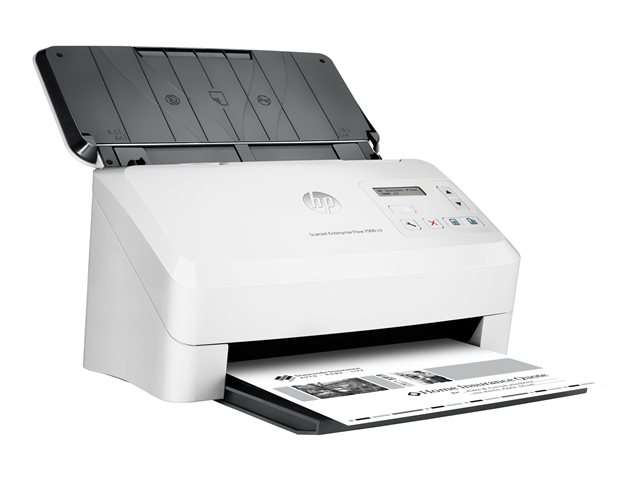 HP ScanJet Enterprise Flow 7000 s3 Sheet-feed Scanner - Document scanner - Duplex - 216 x 3100 mm - 600 dpi x 600 dpi - up to 75 ppm (mono) - ADF (80 sheets) - up to 7500 scans per day - USB 3.0, USB 2.0