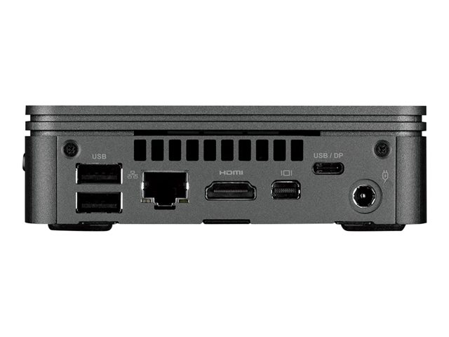 Gigabyte BRIX GB-BRR5-4500 (rev. 1.0) - Barebone - Ultra Compact PC Kit 1 x Ryzen 5 4500U / up to 4 GHz - RAM 0 GB - Radeon Graphics - Gigabit Ethernet, 2.5 Gigabit Ethernet