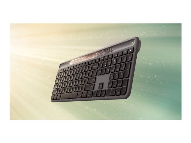 SLIM SOLAR+ KEYBOARD GRAPHITE - CH - CEN