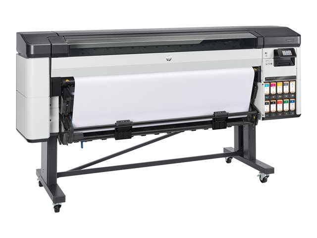 HP DesignJet Z9+ Pro - 64\" large-format printer - colour - ink-jet - Roll (162.6 cm) - 2400 x 1200 dpi - up to 98 sq.m/hour (mono) / up to 98 sq.m/hour (colour) - capacity: 2 rolls - Gigabit LAN, USB host - cutter
