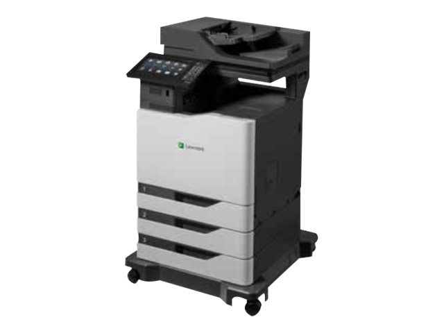 Lexmark CX860dte - Multifunction printer - colour - laser - Legal (216 x 356 mm)/A4 (210 x 297 mm) (original) - A4/Legal (media) - up to 57 ppm (copying) - up to 57 ppm (printing) - 1750 sheets - 33.6 Kbps - USB 2.0, Gigabit LAN, USB host