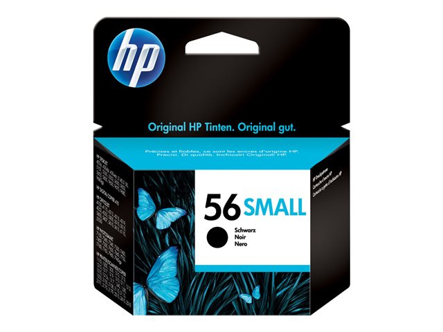 HP 56 Small - Black - original - ink cartridge - for Deskjet 51XX, Officejet 42XX, 56XX, J5508, J5520, Photosmart 7550, psc 1110, 12XX, 13XX