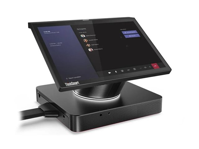 Lenovo ThinkSmart Hub 11H1 - All-in-one Core i5 8365UE / up to 4.1 GHz - vPro - RAM 16 GB - SSD 256 GB - NVMe - UHD Graphics 620 - Gigabit Ethernet - Win 11 IoT Enterprise SAC - monitor: LED 10.1\" 1920 x 1200 (WUXGA) @ 60 Hz touchscreen - raven black, red (bottom cover) - Lenovo TopSeller - with 3 Years Lenovo Premier Support, First Year Maintenance