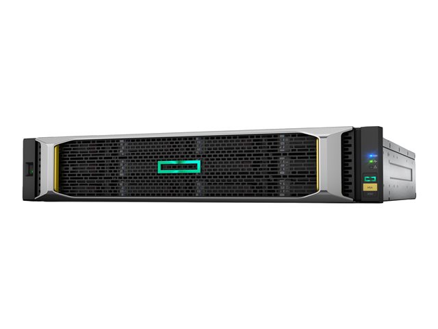 HPE Modular Smart Array 1050 1Gb iSCSI Dual Controller LFF Storage - Hard drive array - 0 TB - 12 bays (SAS-2) - iSCSI (1 GbE) (external) - rack-mountable - 2U