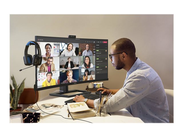 Philips 40B1U6903CH - 6000 Series - LED monitor - curved - USB - 39.7\" - 5120 x 2160 WUHD @ 75 Hz - IPS - 300 cd/m² - 1000:1 - HDR10 - 4 ms - Thunderbolt 4, 2xHDMI, DisplayPort - speakers - textured black