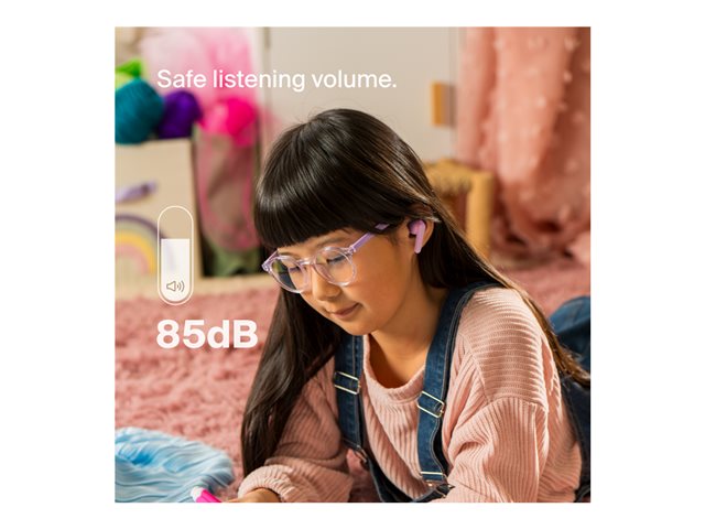 Belkin SoundForm Nano 2 for Kids - True wireless earphones with mic - in-ear - Bluetooth - pink