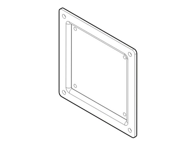 Neomounts FPMA-VESA100 - Mounting component (VESA adapter plate) - for LCD display - black - screen size: 10\"-30\"