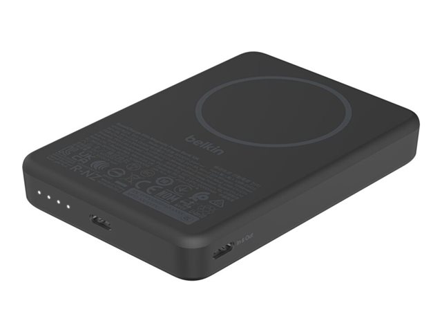 BOOSTCHARGE 10k 7.5w Slim Magnetic  Powerbank, Black