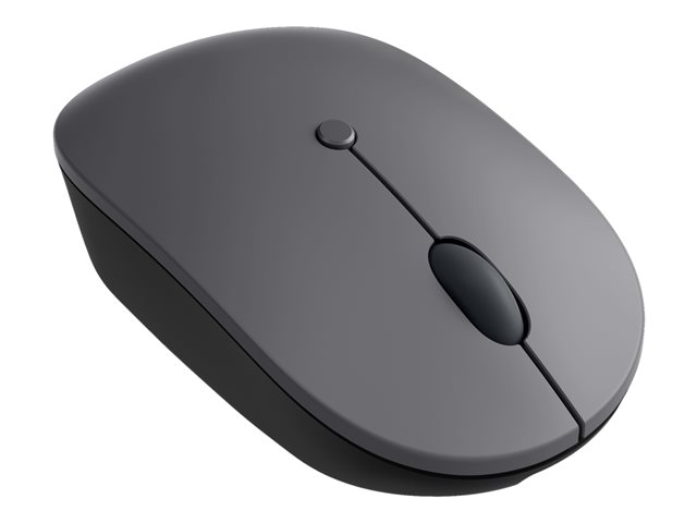 Lenovo Go - Mouse - ergonomic - right and left-handed - blue optical - 5 buttons - wireless - 2.4 GHz - USB-C wireless receiver - storm grey - for ThinkPad X1 Yoga Gen 8 21HQ