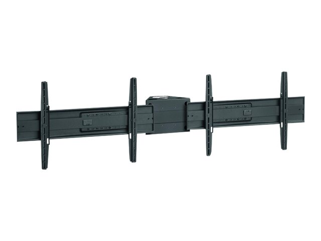 Vogel's PFA 9050 - Mounting component (dual-screen mounting arm, 2 interface brackets) - for 2 flat panels - black - screen size: 32\"-52\" - cart mountable, floor stand mountable