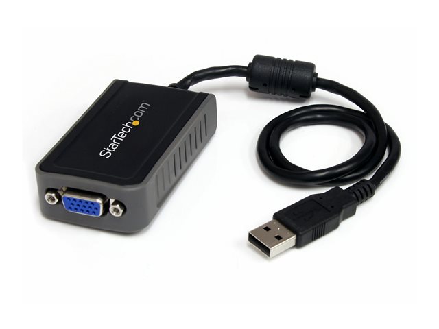 StarTech.com USB to VGA Adapter - 1440x900 - Adapter - TAA Compliant - USB male to HD-15 (VGA) female - 7.5 cm - grey - for P/N: MXT101MM