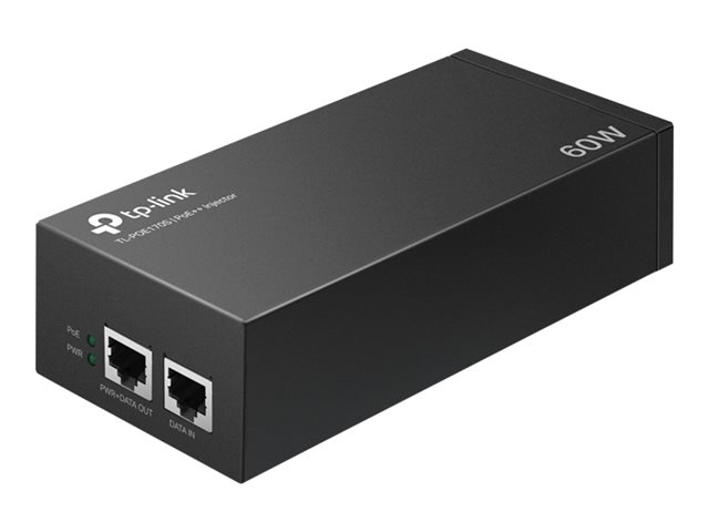 TP-Link TL-POE170S V2 - PoE injector - gigabit - AC 100-240 V - 60 watt - output connectors: 1
