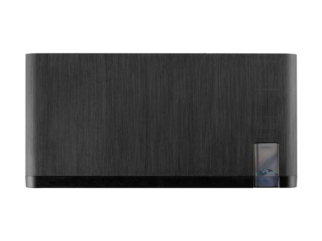 Belkin Universal Secure Dual-Head - 2nd Generation - KVM / audio switch - 4 x KVM / audio - 1 local user - desktop - TAA Compliant
