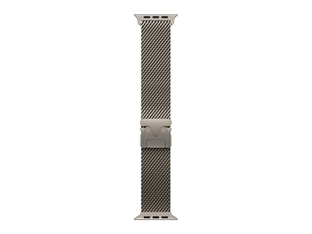 49mm Natural Titanium Milanese Loop - Small