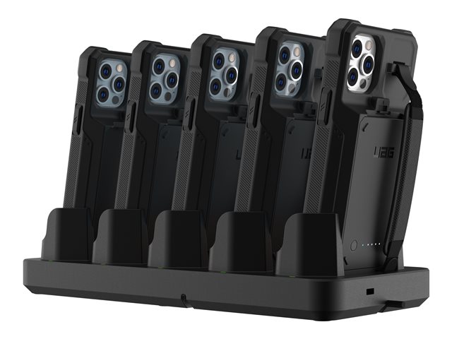 UAG Workflow 5 Slot Case Charger w/Power supply Black