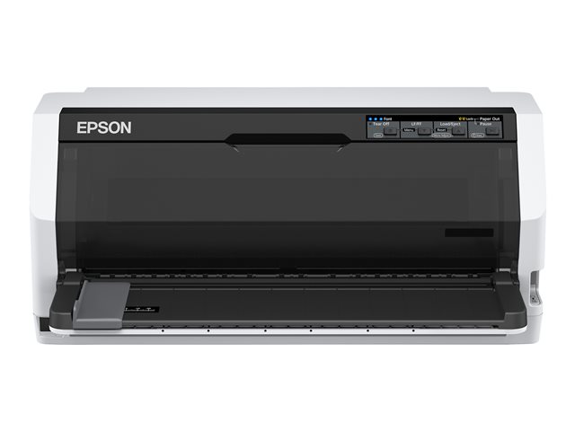 Epson LQ 690IIN - Printer - B/W - dot-matrix - 360 x 180 dpi - 24 pin - USB 2.0, parallel, LAN
