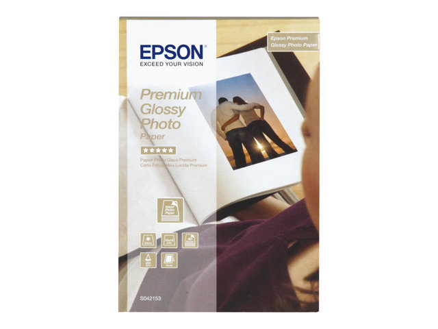 Epson Premium Glossy Photo Paper - Glossy - 100 x 150 mm 40 sheet(s) photo paper - for EcoTank ET-1810, 2810, 2811, 2814, 2815, 2820, 2825, 2826, 2850, 2851, 2856, 4800, 4850