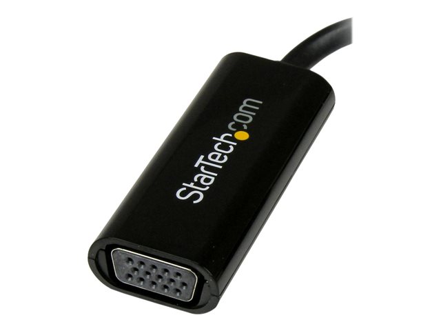 StarTech.com USB 3.0 to VGA Adapter - Slim Design - 1920x1200 - Adapter - TAA Compliant - USB Type A male to HD-15 (VGA) female - 19 cm - black - for P/N: MXT101MM