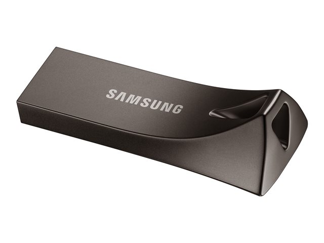 Samsung BAR Plus MUF-128BE4 - USB flash drive - 128 GB - USB 3.1 Gen 1 - titan grey